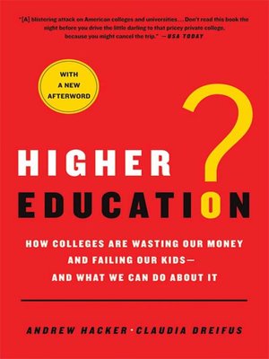 cover image of Higher Education?